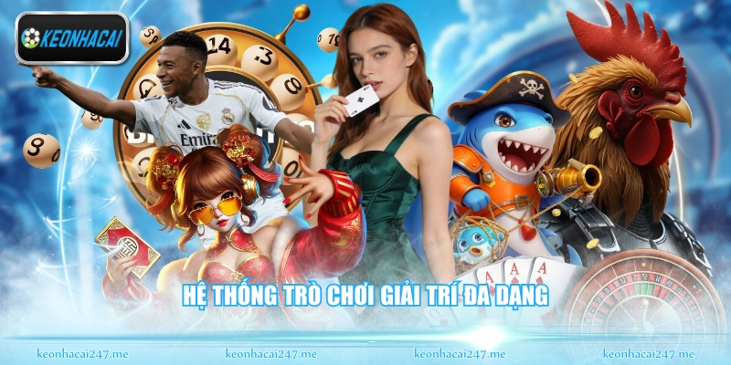 DV88 - Thương Hiệu Giải Trí Đẳng Cấp Hàng Đầu Châu Á 2 Hệ thống trò chơi giải trí đa dạng