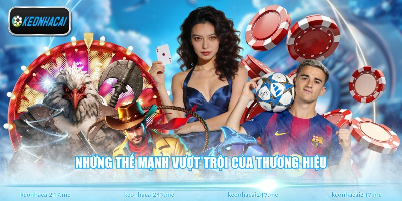 DV88 - Thương Hiệu Giải Trí Đẳng Cấp Hàng Đầu Châu Á 3 Những thế mạnh vượt trội của thương hiệu