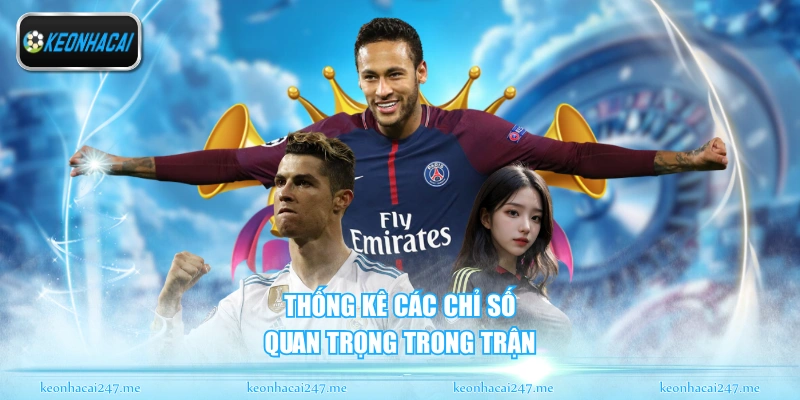 Kết Quả Bóng Đá - Tổng Hợp Thông Tin Tỷ Số Nhanh Nhất 104 Thống kê các chỉ số quan trọng trong trận